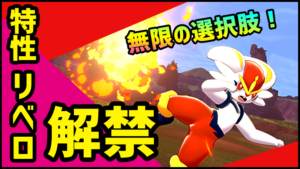 夢特性リベロエースバーン